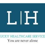 Logo description of Lucky Healthcare Services